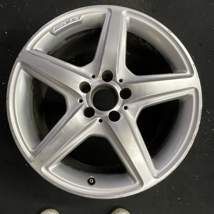 18" MERCEDES CLS-CLASS 12 218 Type; CLS550 AWD 18x9.5 AMG silver accents - Additional View