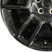 19" DEFENDER 20-22 19x8 6 spoke straight spoke gloss black Original OEM Wheel - Back View