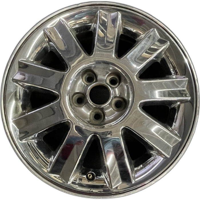 16" SEBRING 04-05 Conv, 16x6.5 , 9 spoke , chrome Original OEM Wheel Rim - Front View