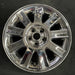 16" SEBRING 04-05 Conv, 16x6.5 , 9 spoke , chrome Original OEM Wheel Rim - Angle View