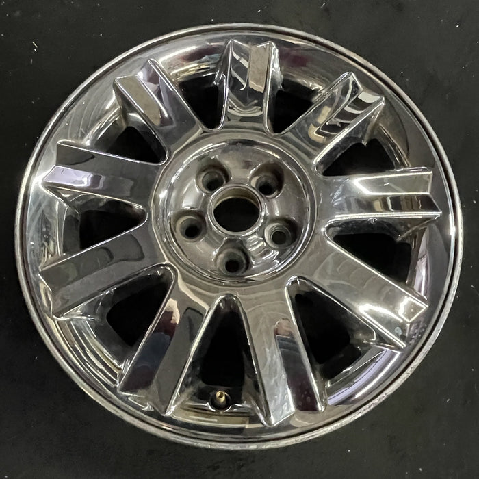 16" SEBRING 04-05 Conv, 16x6.5 , 9 spoke , chrome Original OEM Wheel Rim - Side Profile