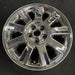 16" SEBRING 04-05 Conv, 16x6.5 , 9 spoke , chrome Original OEM Wheel Rim - Side Profile