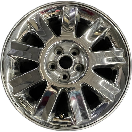 16" SEBRING 04-05 Conv, 16x6.5 , 9 spoke , chrome Original OEM Wheel Rim - Front View