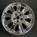 16" SEBRING 04-05 Conv, 16x6.5 , 9 spoke , chrome Original OEM Wheel Rim - Angle View