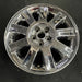 16" SEBRING 04-05 Conv, 16x6.5 , 9 spoke , chrome Original OEM Wheel Rim - Side Profile