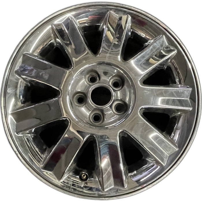 16" SEBRING 04-05 Conv, 16x6.5 , 9 spoke , chrome Original OEM Wheel Rim - Front View
