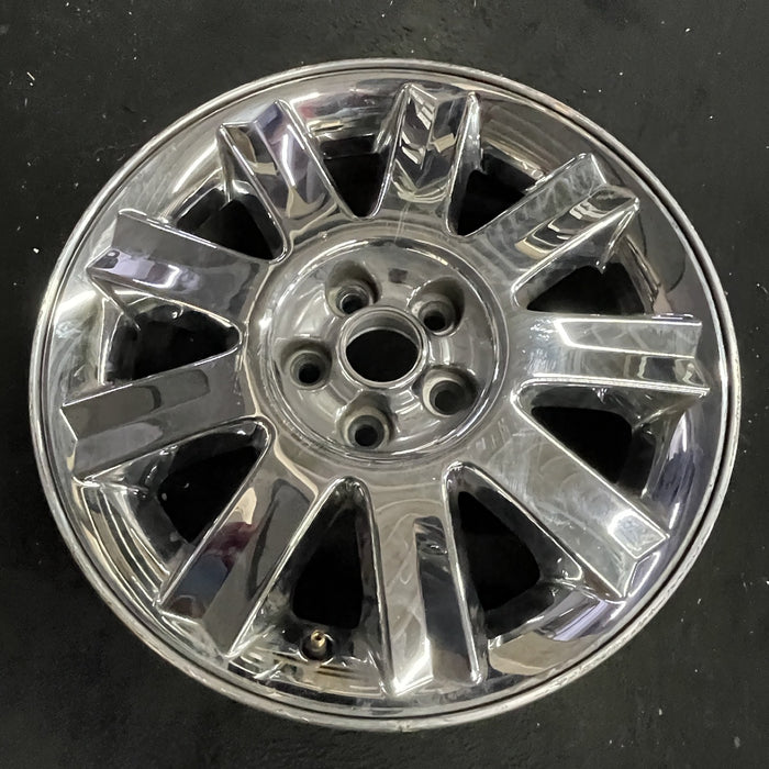 16" SEBRING 04-05 Conv, 16x6.5 , 9 spoke , chrome Original OEM Wheel Rim - Side Profile