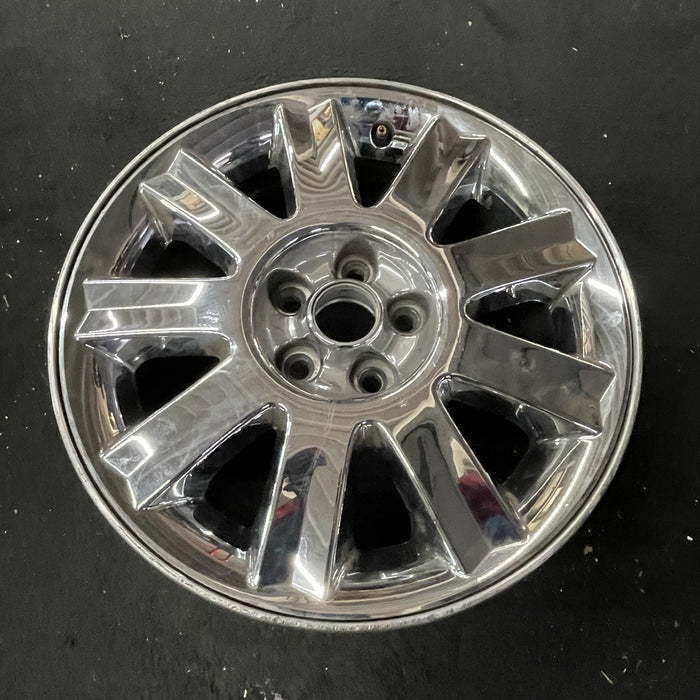 16" SEBRING 04-05 Conv, 16x6.5 , 9 spoke , chrome Original OEM Wheel Rim - Close-Up Detail