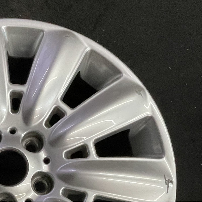18" COUNTRYMAN 18-23 18x7.5 10 spoke silver Original OEM Wheel Rim - Close-Up Detail