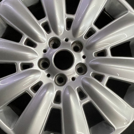 18" COUNTRYMAN 18-23 18x7.5 10 spoke silver Original OEM Wheel Rim - Angle View