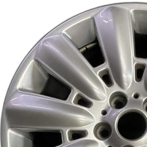 18" COUNTRYMAN 18-23 18x7.5 10 spoke silver Original OEM Wheel Rim - Angle View