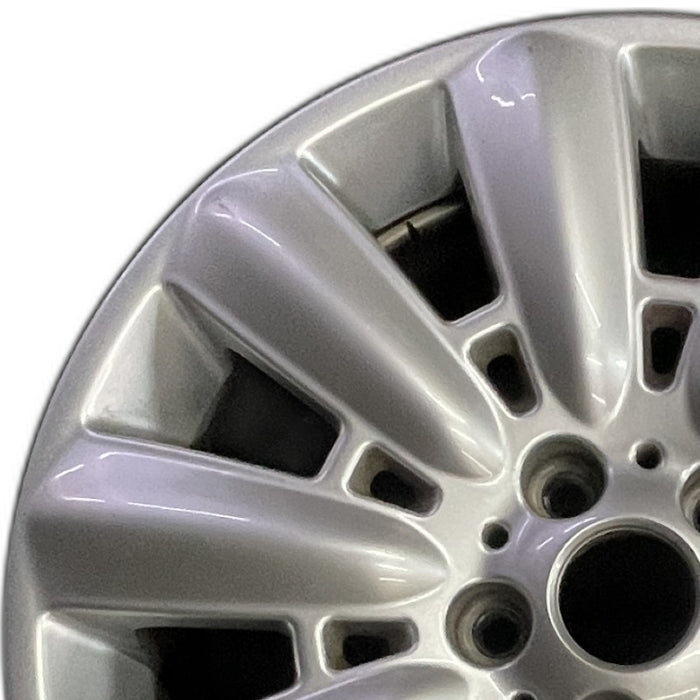 18" COUNTRYMAN 18-23 18x7.5 10 spoke silver Original OEM Wheel Rim - Angle View