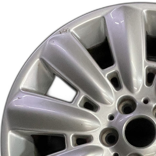 18" COUNTRYMAN 18-23 18x7.5 10 spoke silver Original OEM Wheel Rim - Angle View