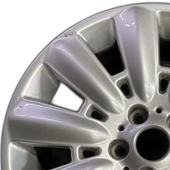 18" COUNTRYMAN 18-23 18x7.5 10 spoke silver Original OEM Wheel Rim - Angle View