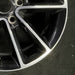 17" CARAVAN 14 17x6.5 aluminum 10 spoke polished face with pockets black - Back View