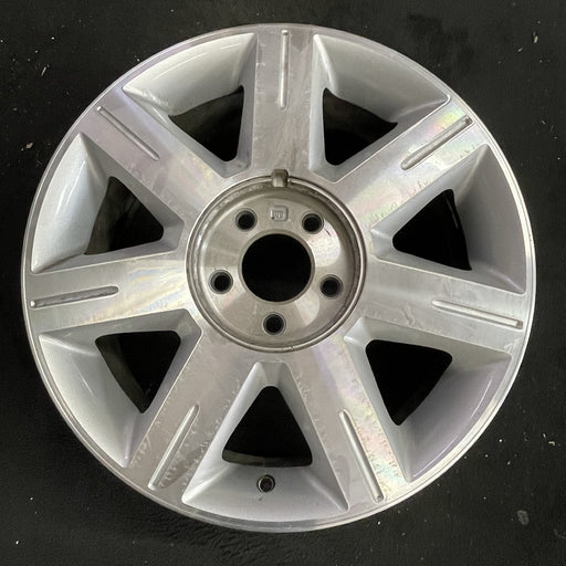 17" DTS 06 17x7, 7 spoke, Original OEM Wheel Rim - Angle View
