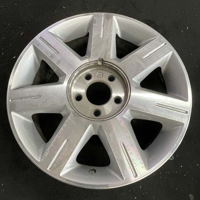 17" DTS 06 17x7, 7 spoke, Original OEM Wheel Rim - Side Profile