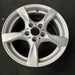 17" BMW 128i 08-13 17x7 , 5 spoke, solid spoke, peaked spoke edges Original OEM - Close-Up Detail