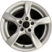 17" BMW 128i 08-13 17x7 , 5 spoke, solid spoke, peaked spoke edges Original OEM - Front View