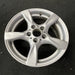 17" BMW 128i 08-13 17x7 , 5 spoke, solid spoke, peaked spoke edges Original OEM - Close-Up Detail
