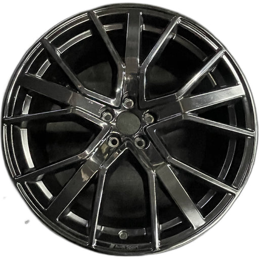 21" E-TRON 21-23 21x9.5 , 5 spoke, W spoke Original OEM Wheel Rim - Front View