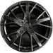 21" E-TRON 21-23 21x9.5 , 5 spoke, W spoke Original OEM Wheel Rim - Front View