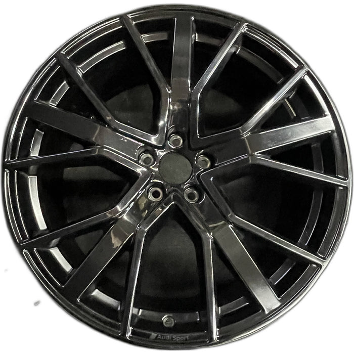 21" E-TRON 21-23 21x9.5 , 5 spoke, W spoke Original OEM Wheel Rim - Front View