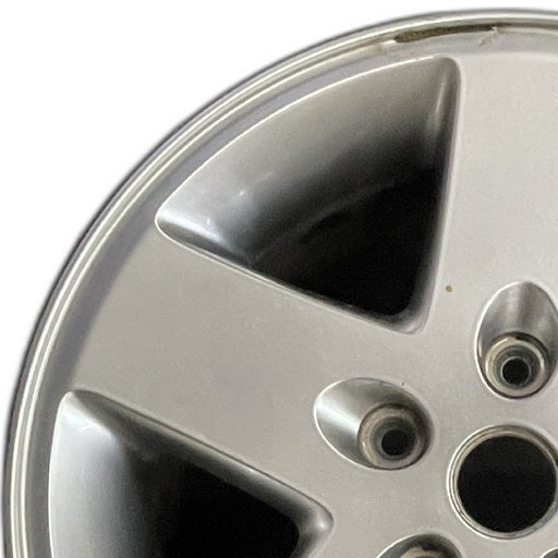 17" WRANGLER 07-08 17x7.5 silver Original OEM Wheel Rim - Angle View