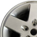 17" WRANGLER 07-08 17x7.5 silver Original OEM Wheel Rim - Angle View