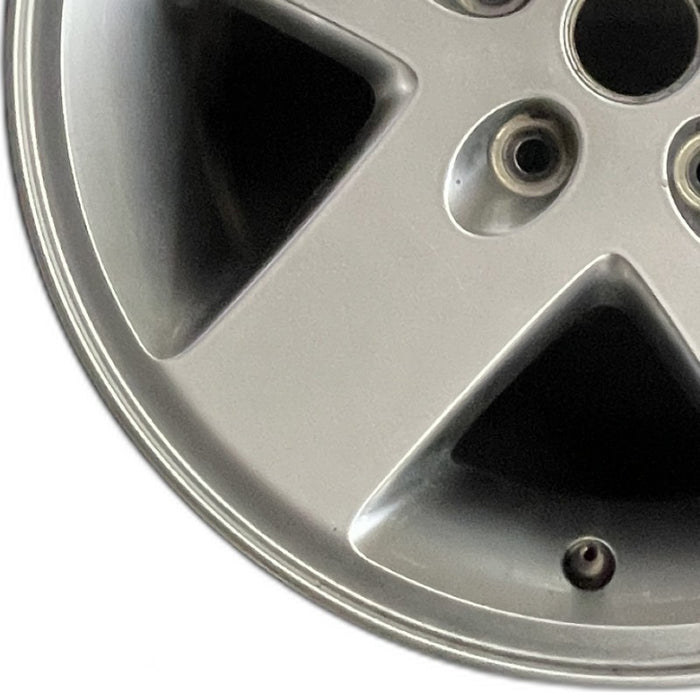 17" WRANGLER 07-08 17x7.5 silver Original OEM Wheel Rim - Back View