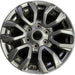 17" RANGER 19-22 17x8, , dark gray, , V spoke Original OEM Wheel Rim - Front View