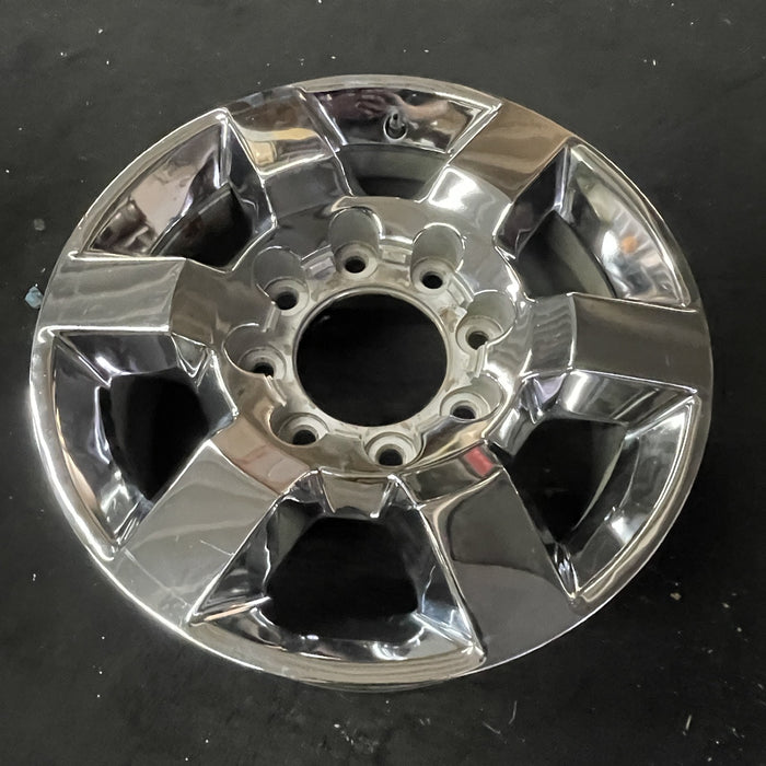 18" SIERRA 2500 PICKUP 15-18 18x8, aluminum, 6 spoke, flat spoke Original OEM - Close-Up Detail