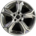 19" JOURNEY 18 19x7, 5 spoke, , , satin carbon Original OEM Wheel Rim - Front View