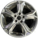 19" JOURNEY 18 19x7, 5 spoke, , , satin carbon Original OEM Wheel Rim - Front View