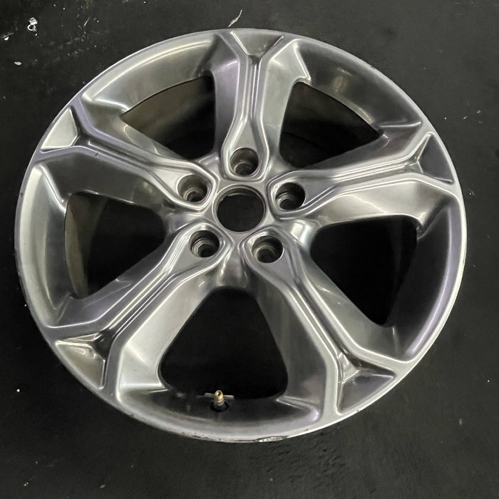 19" JOURNEY 18 19x7, 5 spoke, , , satin carbon Original OEM Wheel Rim - Side Profile