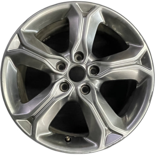 19" JOURNEY 18 19x7, 5 spoke, , , satin carbon Original OEM Wheel Rim - Front View