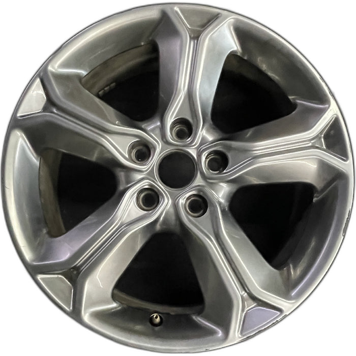 19" JOURNEY 18 19x7, 5 spoke, , , satin carbon Original OEM Wheel Rim - Front View