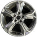 19" JOURNEY 18 19x7, 5 spoke, , , satin carbon Original OEM Wheel Rim - Front View