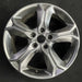 19" JOURNEY 18 19x7, 5 spoke, , , satin carbon Original OEM Wheel Rim - Angle View