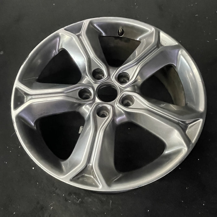 19" JOURNEY 18 19x7, 5 spoke, , , satin carbon Original OEM Wheel Rim - Close-Up Detail
