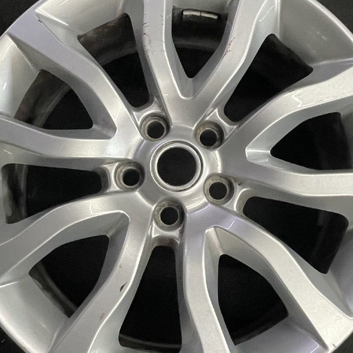 20" RANGE ROVER SPORT 14-16 20x8.5 alloy 10 spoke 5 split spoke Original OEM - Angle View