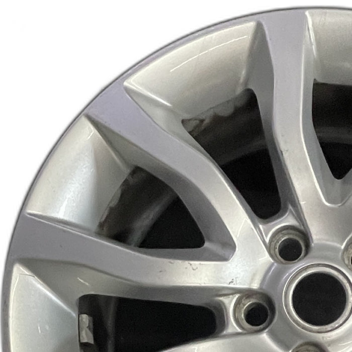 20" RANGE ROVER SPORT 14-16 20x8.5 alloy 10 spoke 5 split spoke Original OEM - Angle View