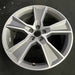 20" AUDI Q5 19-20 20x8 , , straight spoke Original OEM Wheel Rim - Side Profile