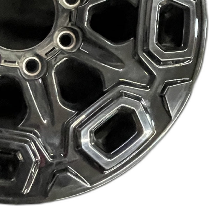 20" SIERRA 2500 PICKUP 20-21 20x8.5 16 hole high gloss black opt SHH Original - Close-Up Detail