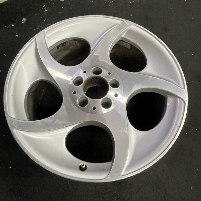 18" MERCEDES S-CLASS 06-07 230 Type; SL600, 18x9.5 , 5 spoke, curved spokes - Side Profile