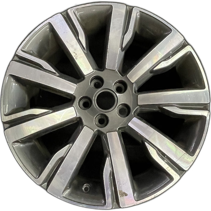 19" DISCOVERY SPORT 15-19 19x8.5 , 9 spoke, machined face Original OEM Wheel Rim - Front View
