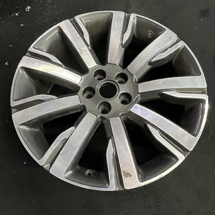19" DISCOVERY SPORT 15-19 19x8.5 , 9 spoke, machined face Original OEM Wheel Rim - Side Profile