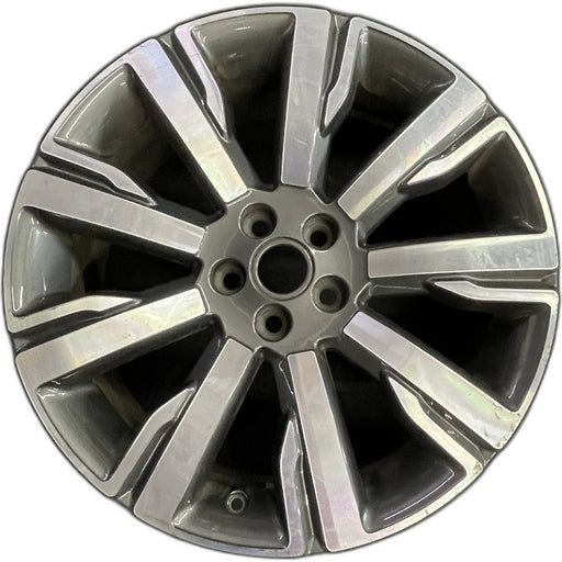 19" DISCOVERY SPORT 15-19 19x8.5 , 9 spoke, machined face Original OEM Wheel Rim - Front View