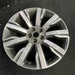 19" DISCOVERY SPORT 15-19 19x8.5 , 9 spoke, machined face Original OEM Wheel Rim - Side Profile