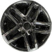 18" SIERRA 1500 PICKUP 19 , 18x8.5, 10 spoke, black Original OEM Wheel Rim - Front View